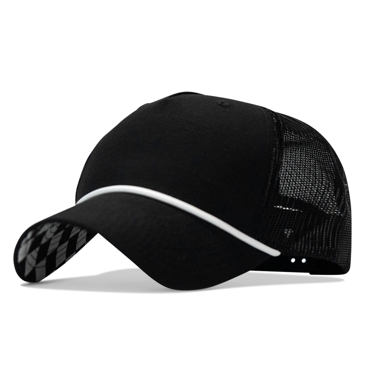 Classic 5 Panel Ripstop Rope Snapback Hat