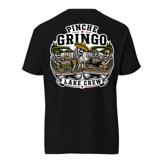 Pinche Gringo Lake Crew Floating party Shirt