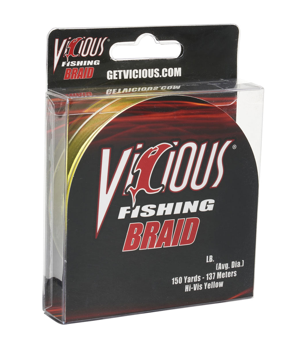 Vicious Standard Yellow Braid - 30 Lb Test