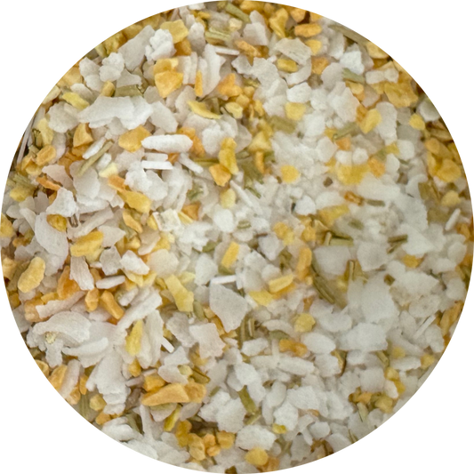 Somethin' to Finish With - Garlic & Rosemary Finishing Salt