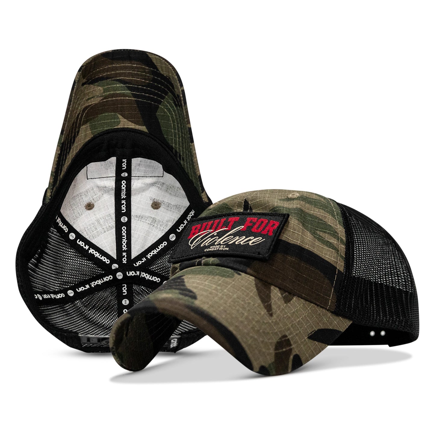 Built For Violence Tactical Ripstop Mesh Snapback Hat
