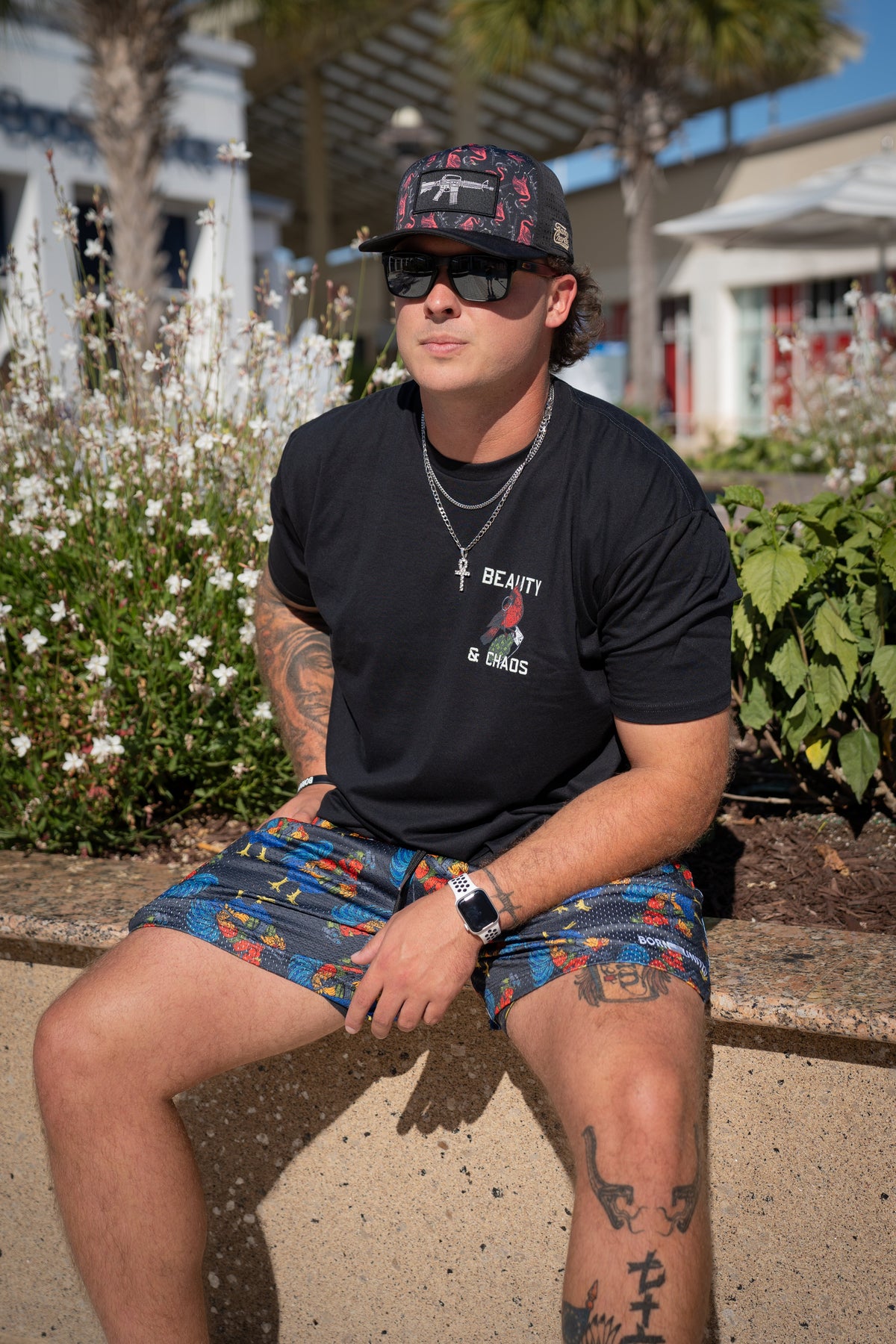 Men's Mesh Lifestyle Shorts | 5.5"- Battle Bird