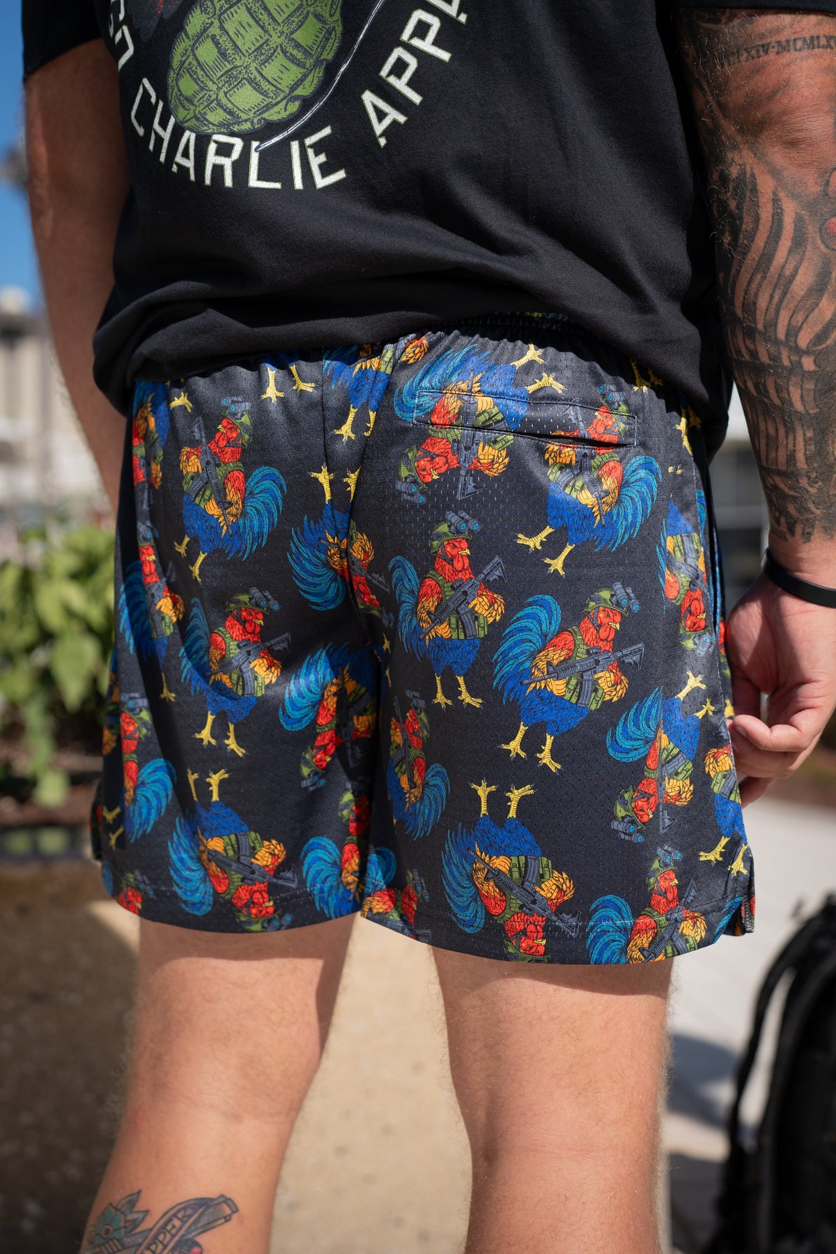 Men's Mesh Lifestyle Shorts | 5.5"- Battle Bird