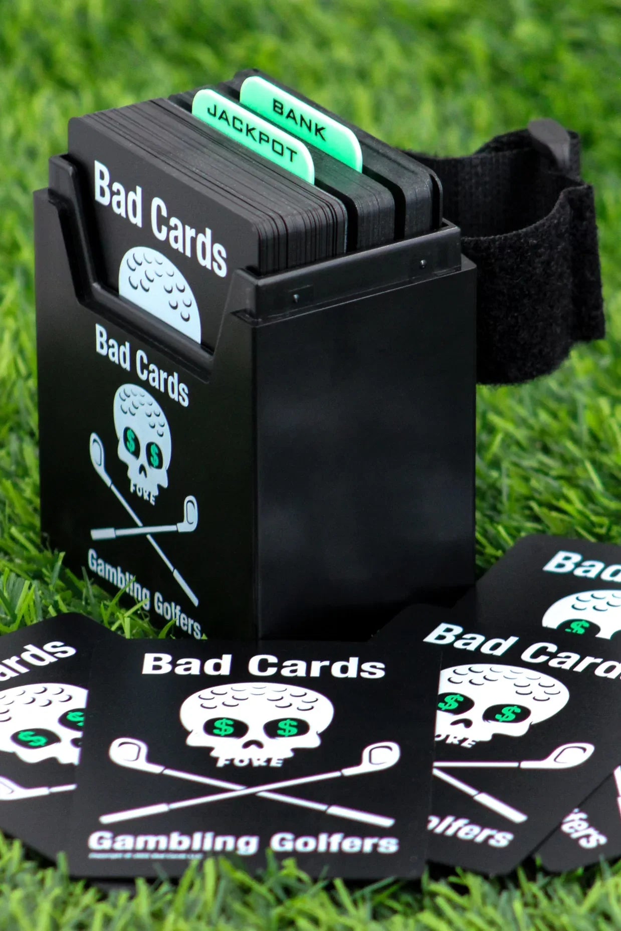 Bad Cards Fore GAMBLING Golfers (Weatherproof Edition)