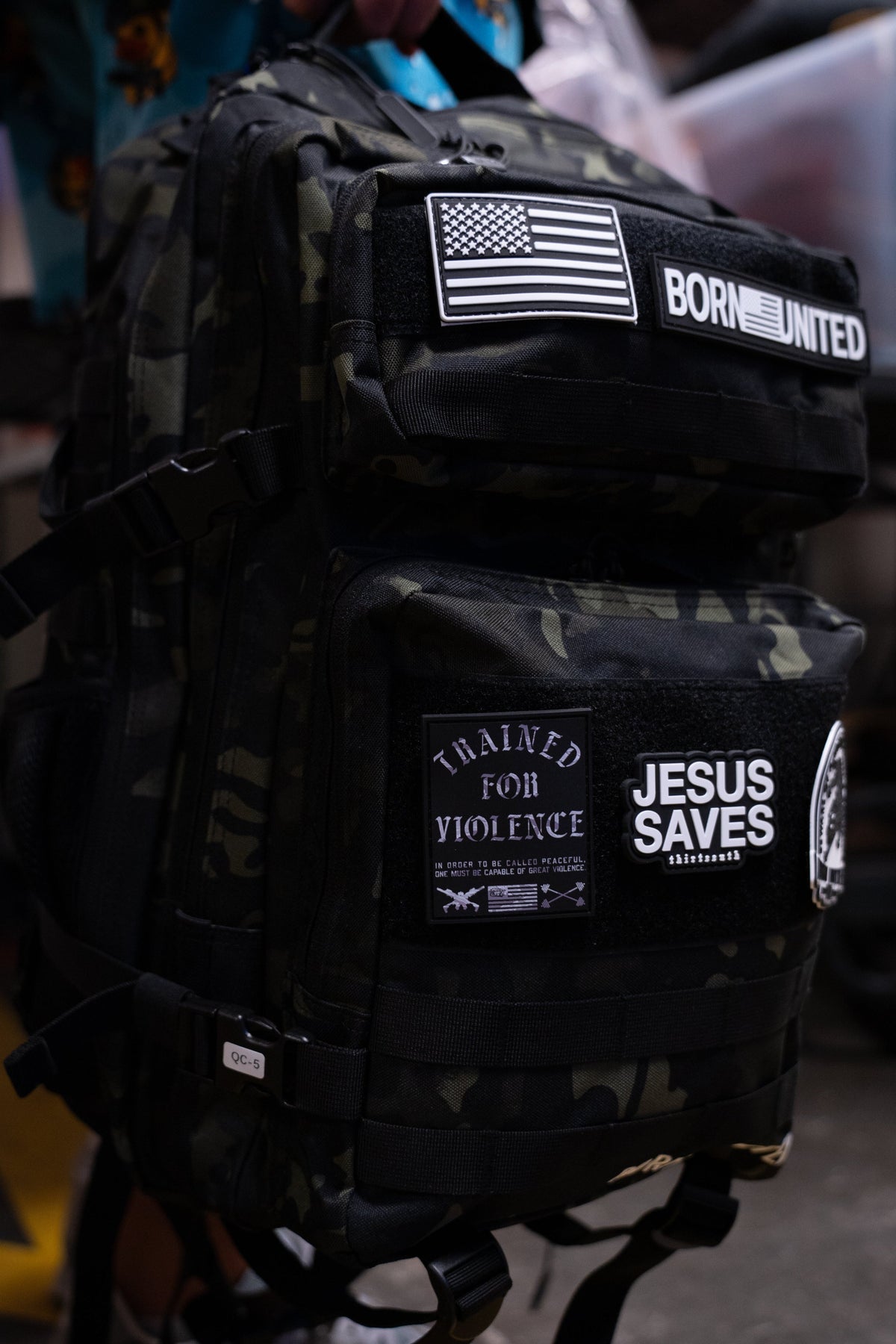 Black Camo Tac-Pac - 45L