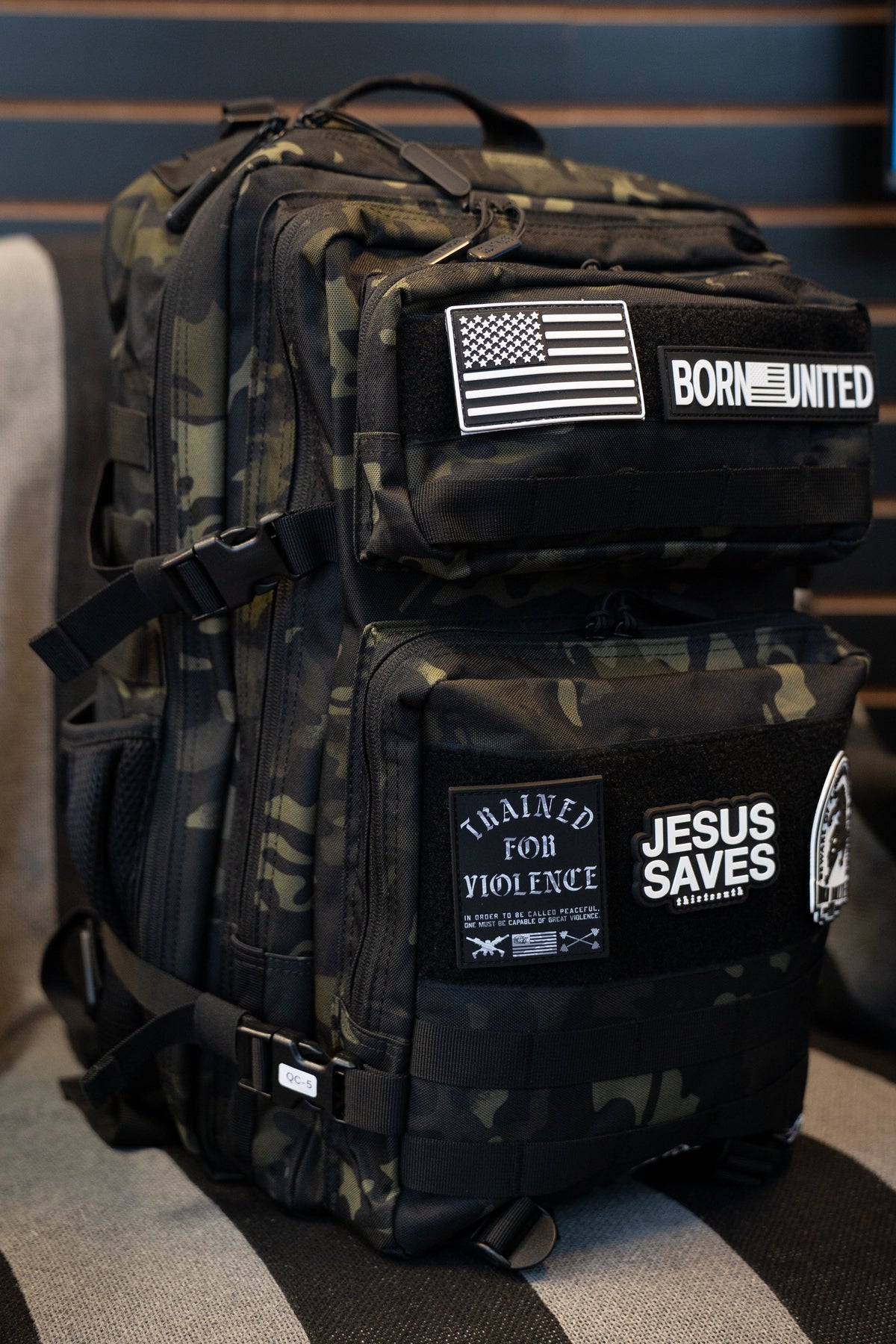 Black Camo Tac-Pac - 45L