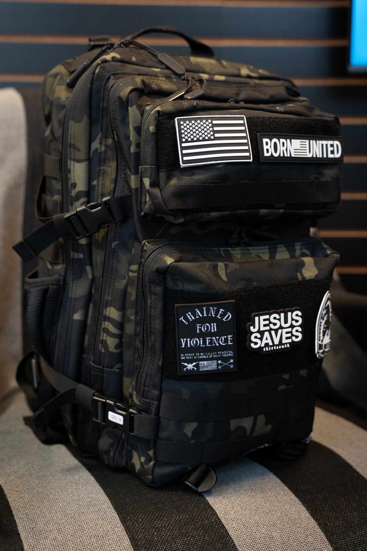 Black Camo Tac-Pac - 45L