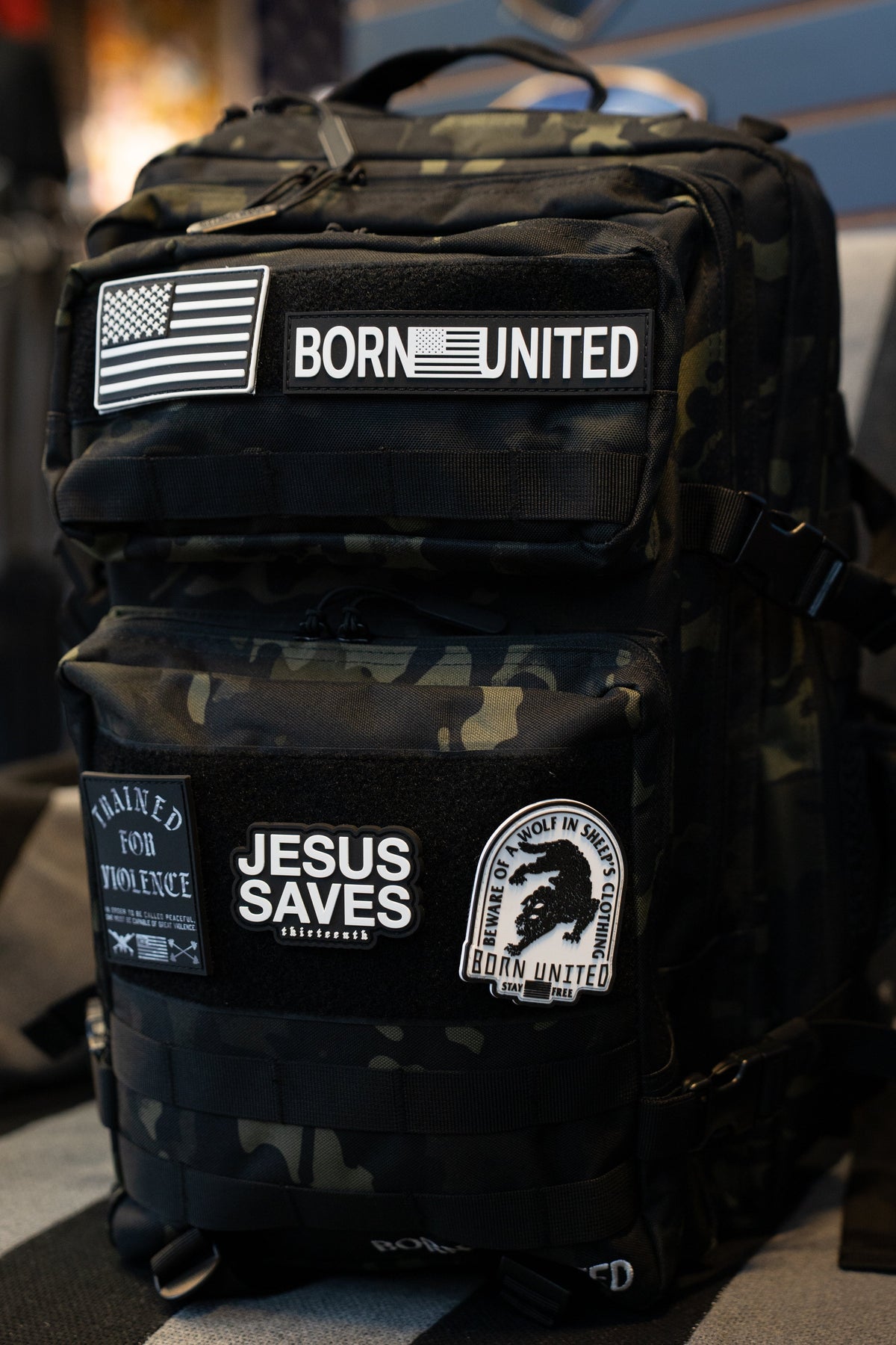 Black Camo Tac-Pac - 45L