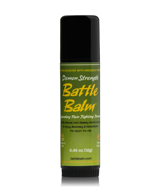 Battle Balm® Stick - Demon Strength All Natural & Organic Pain Relief