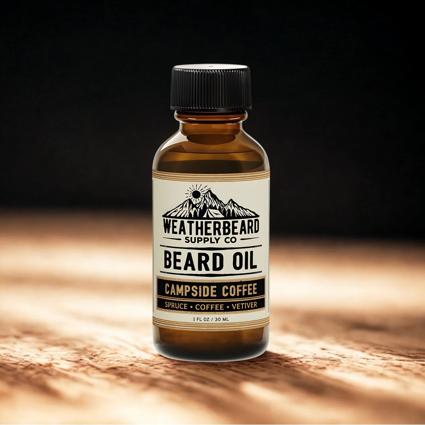 Campside Coffee Beard Oil - Spruce, Coffee, Vetiver