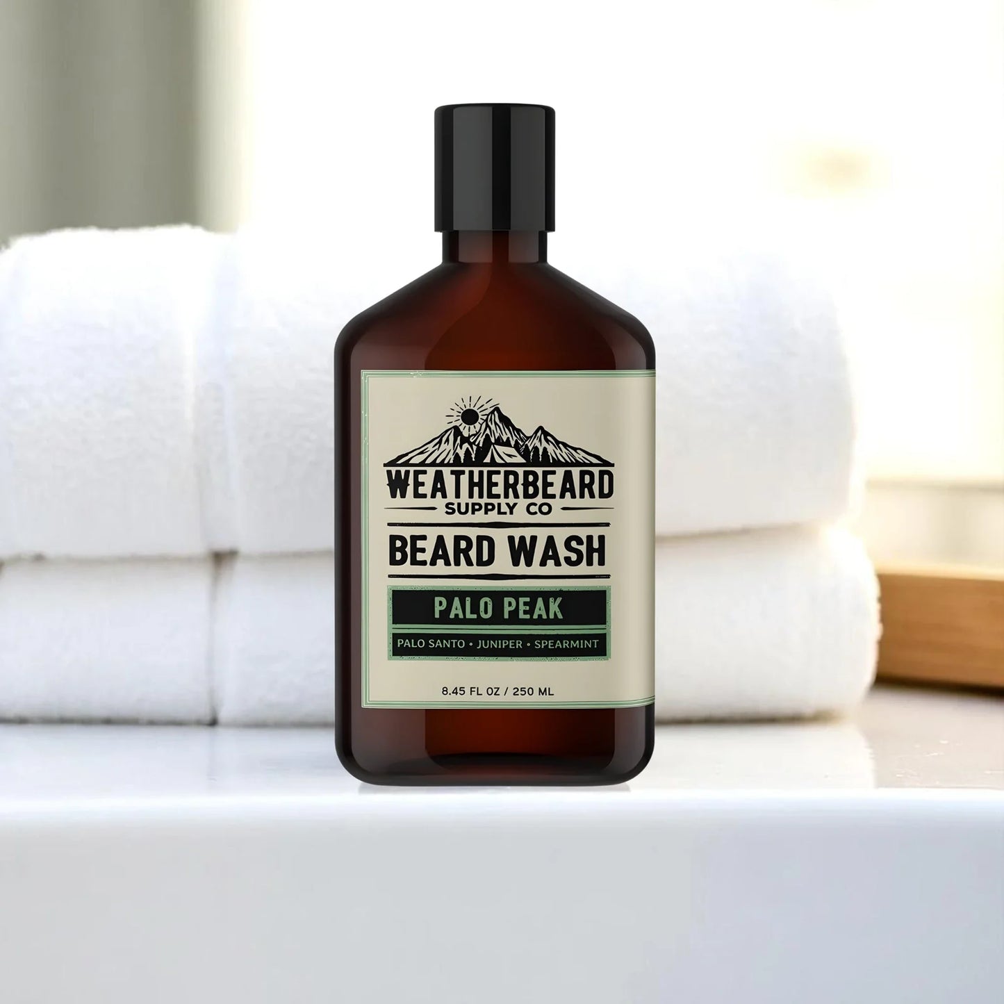 Palo Peak Beard Wash - Palo Santo, Juniper Berry, Spearmint