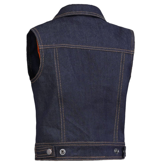 Azure Indigo Kids Denim Vest