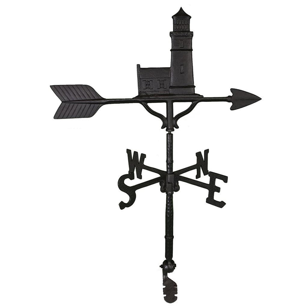 Lighthouse Cottage 32" Weathervane | Patriot Forged in the USA