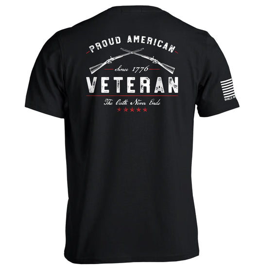 Proud American Veteran The Oath Never Ends