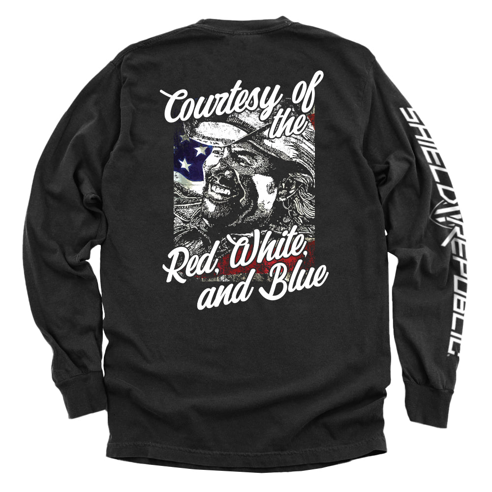 Courtesy Of The Red, White, And Blue