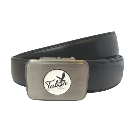 Black Eagle Leather Belt w/ Magnetic Ball Marker