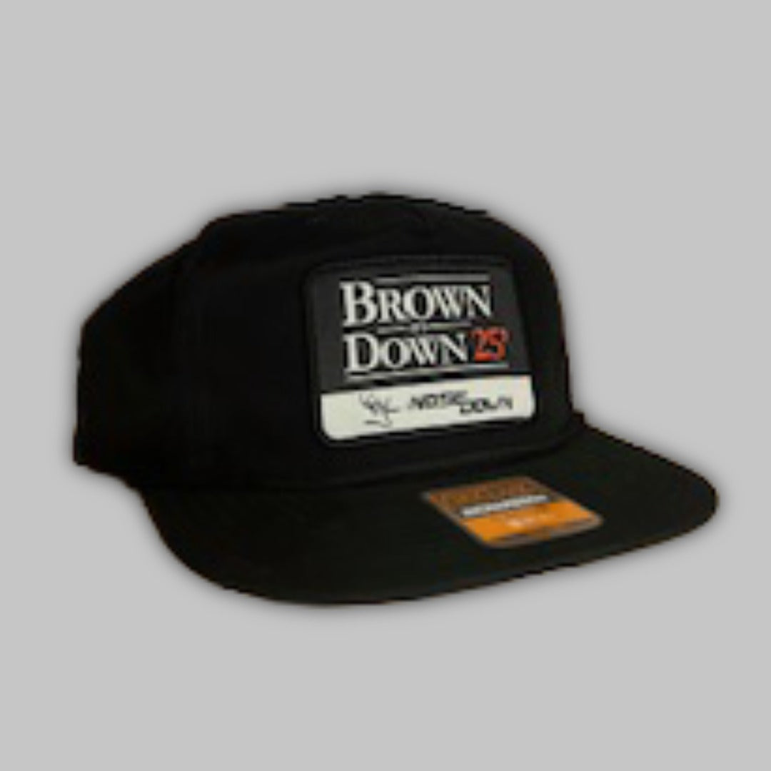 Brown Down 26 Rope Hat
