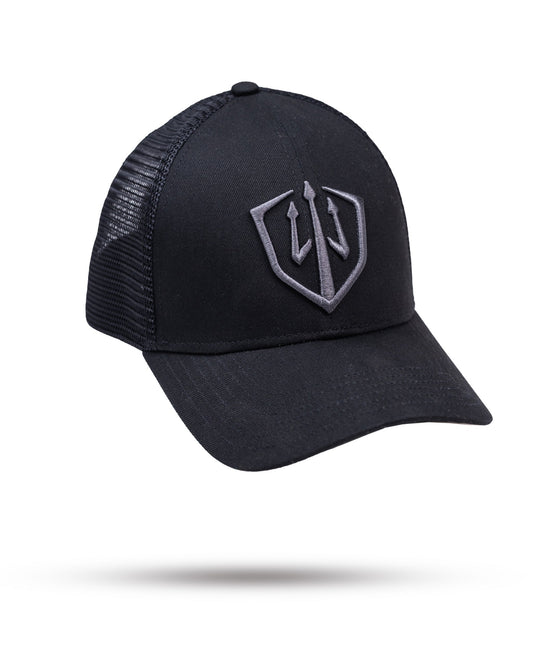 Gray Trident Trucker