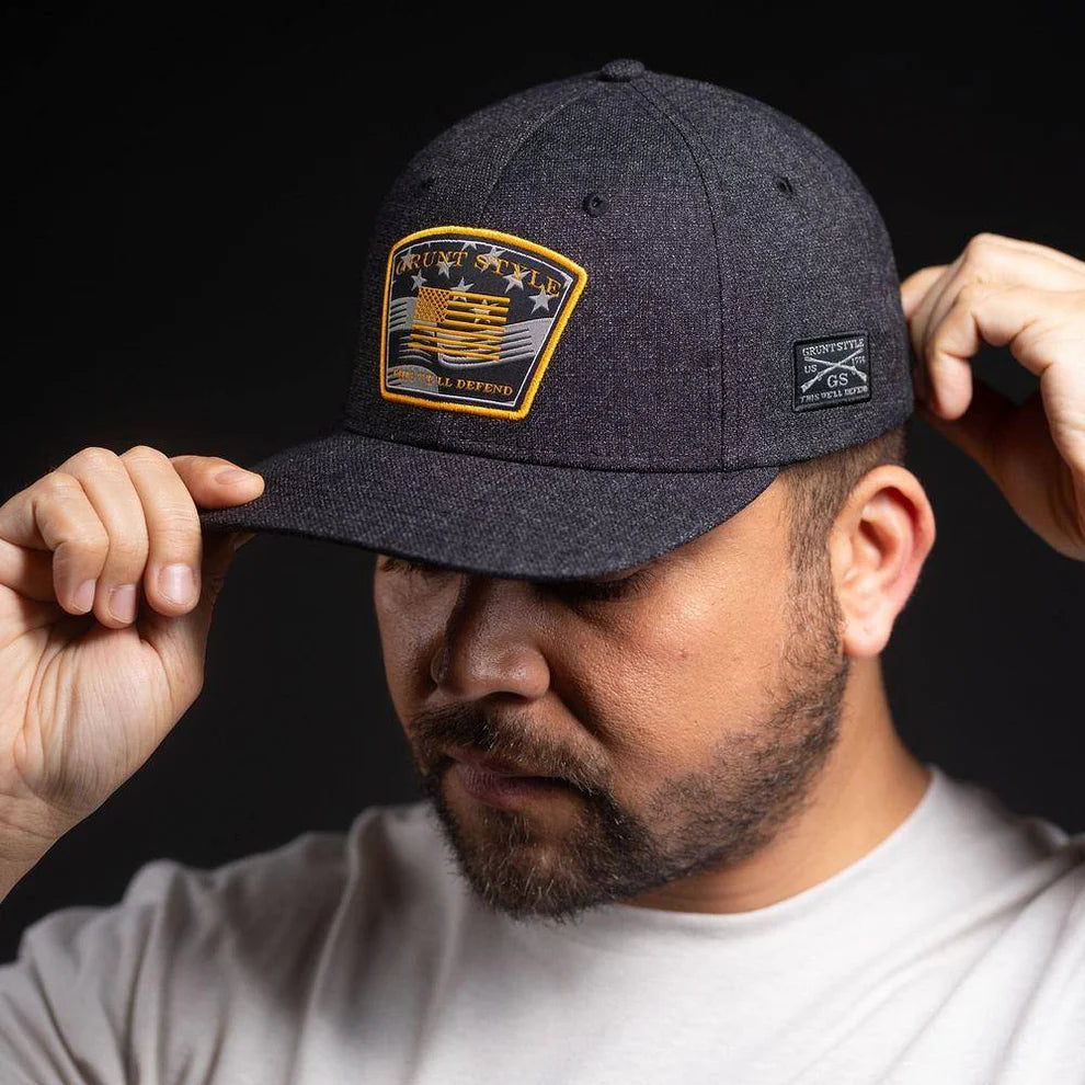 Grunt Style - This We'll Defend Hat - Dark Charcoal