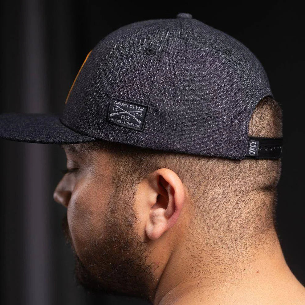Grunt Style - This We'll Defend Hat - Dark Charcoal