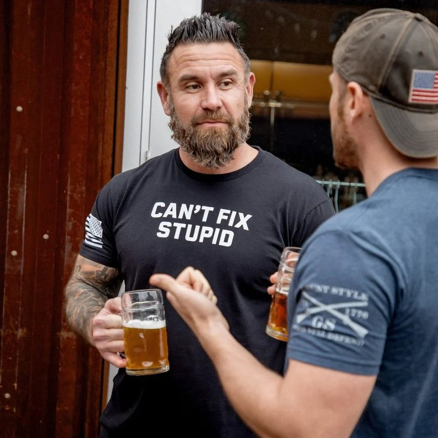 Grunt Style - Can't Fix Stupid T-Shirt