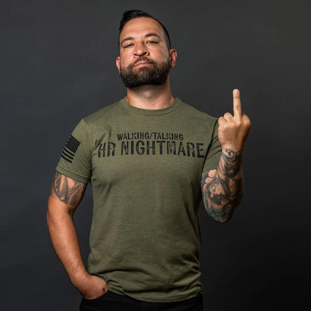 HR Nightmare T-Shirt - Military Green