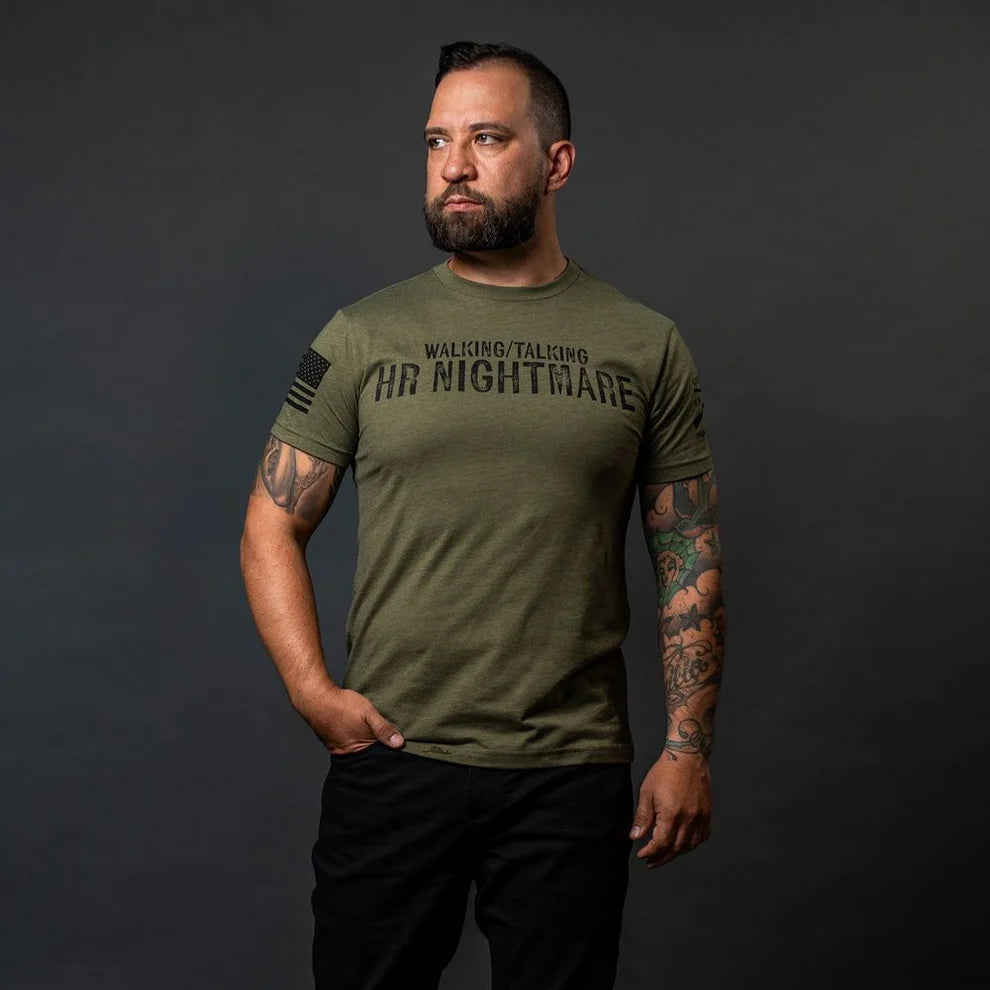 HR Nightmare T-Shirt - Military Green