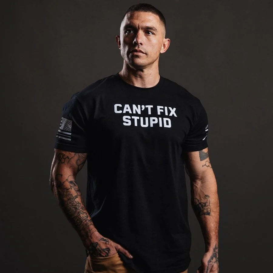 Grunt Style - Can't Fix Stupid T-Shirt
