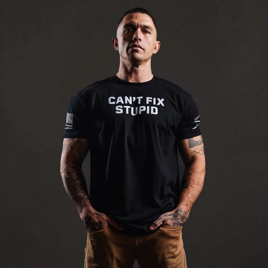 Grunt Style - Can't Fix Stupid T-Shirt