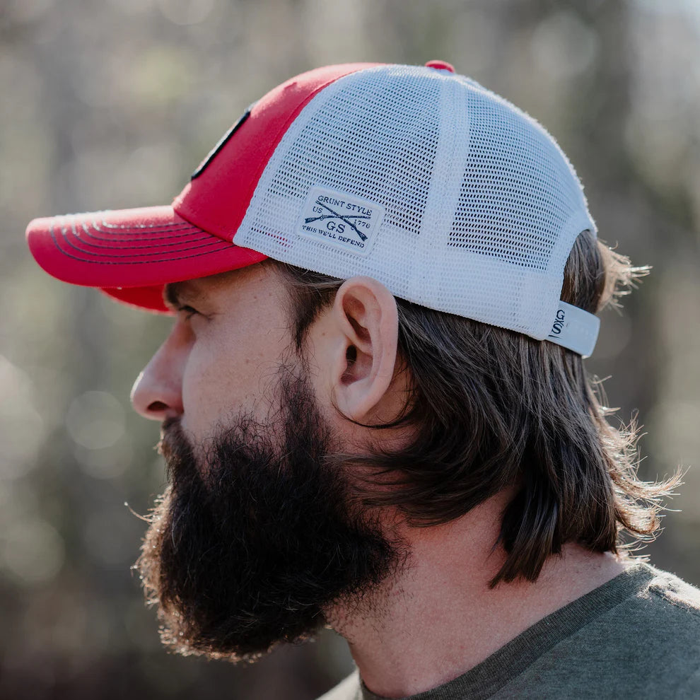 Grunt Style - Old Glory Patch Hat - Red