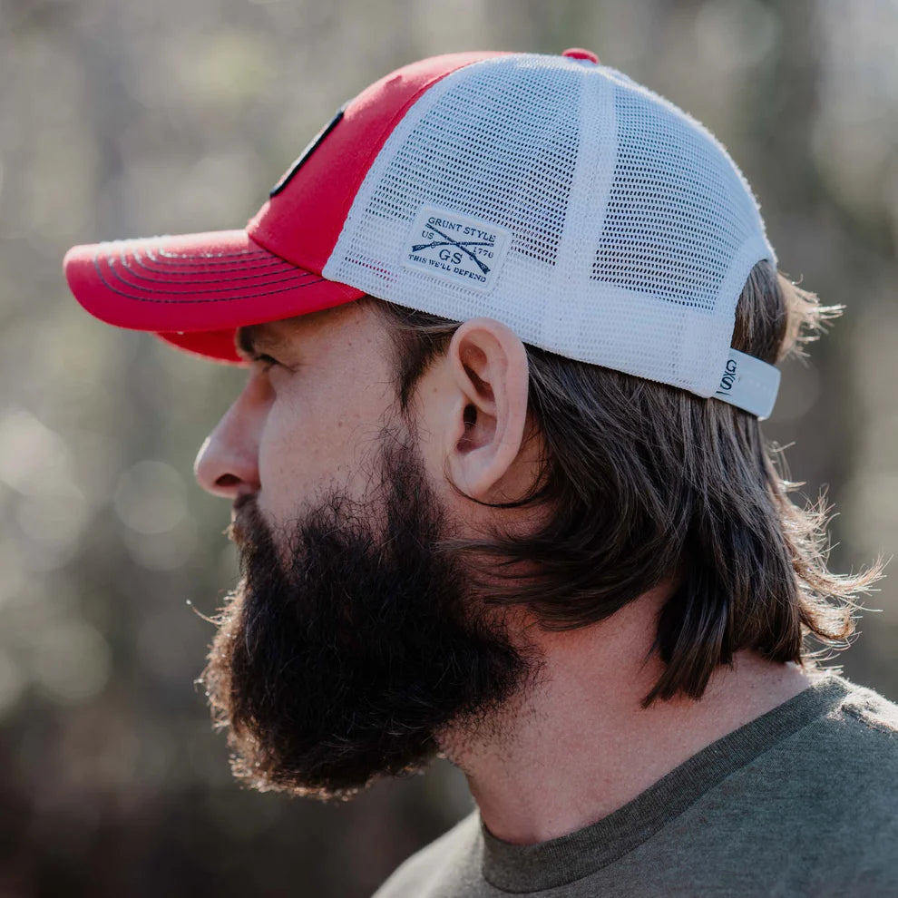 Grunt Style - Old Glory Patch Hat - Red