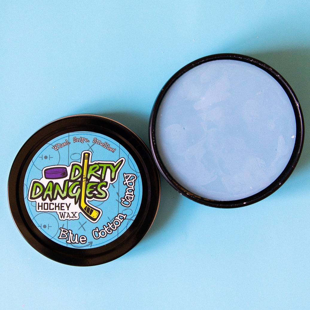 Blue Cotton Candy Hockey Stick Wax