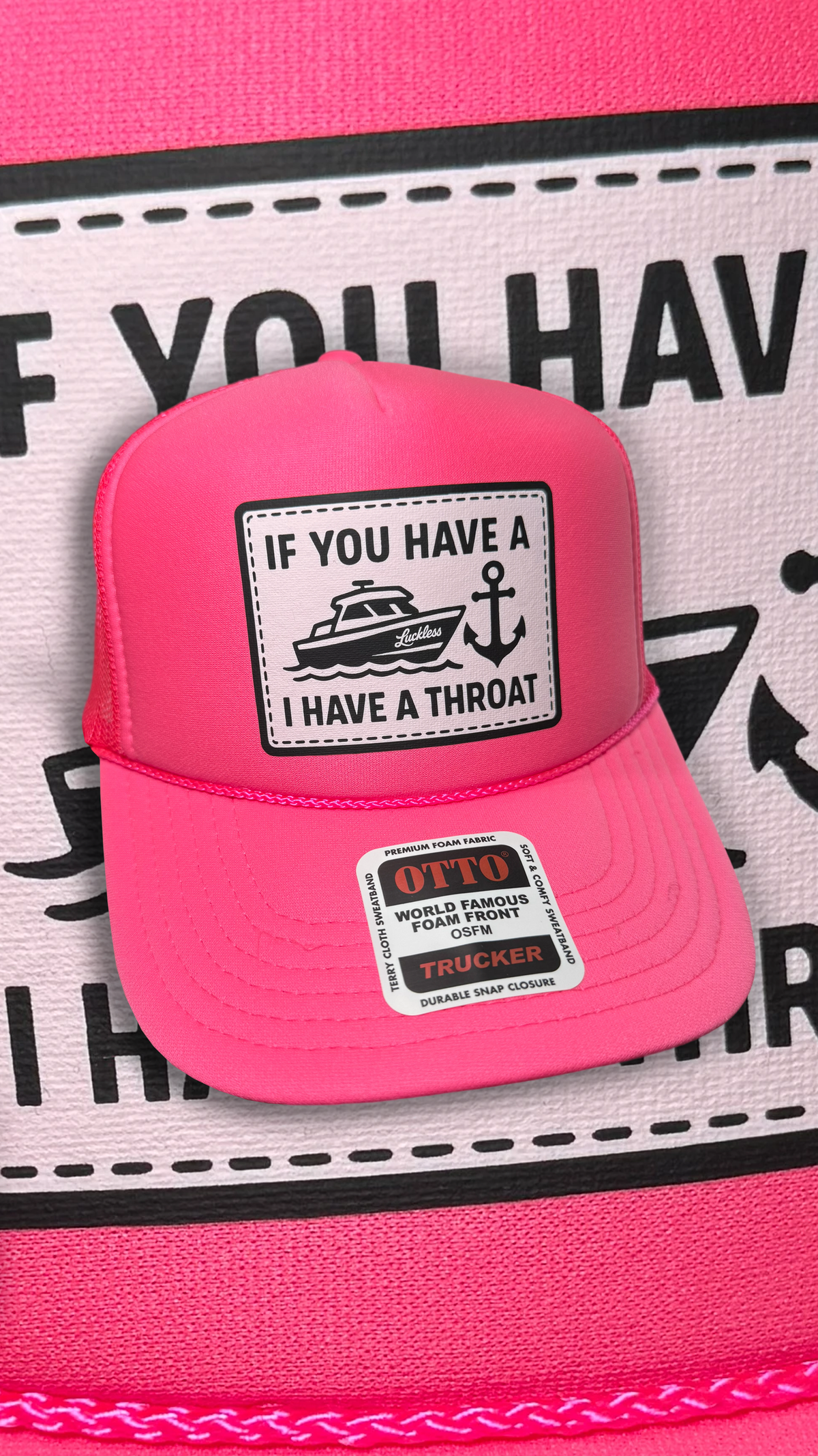 Boat Throat Foam Snapback