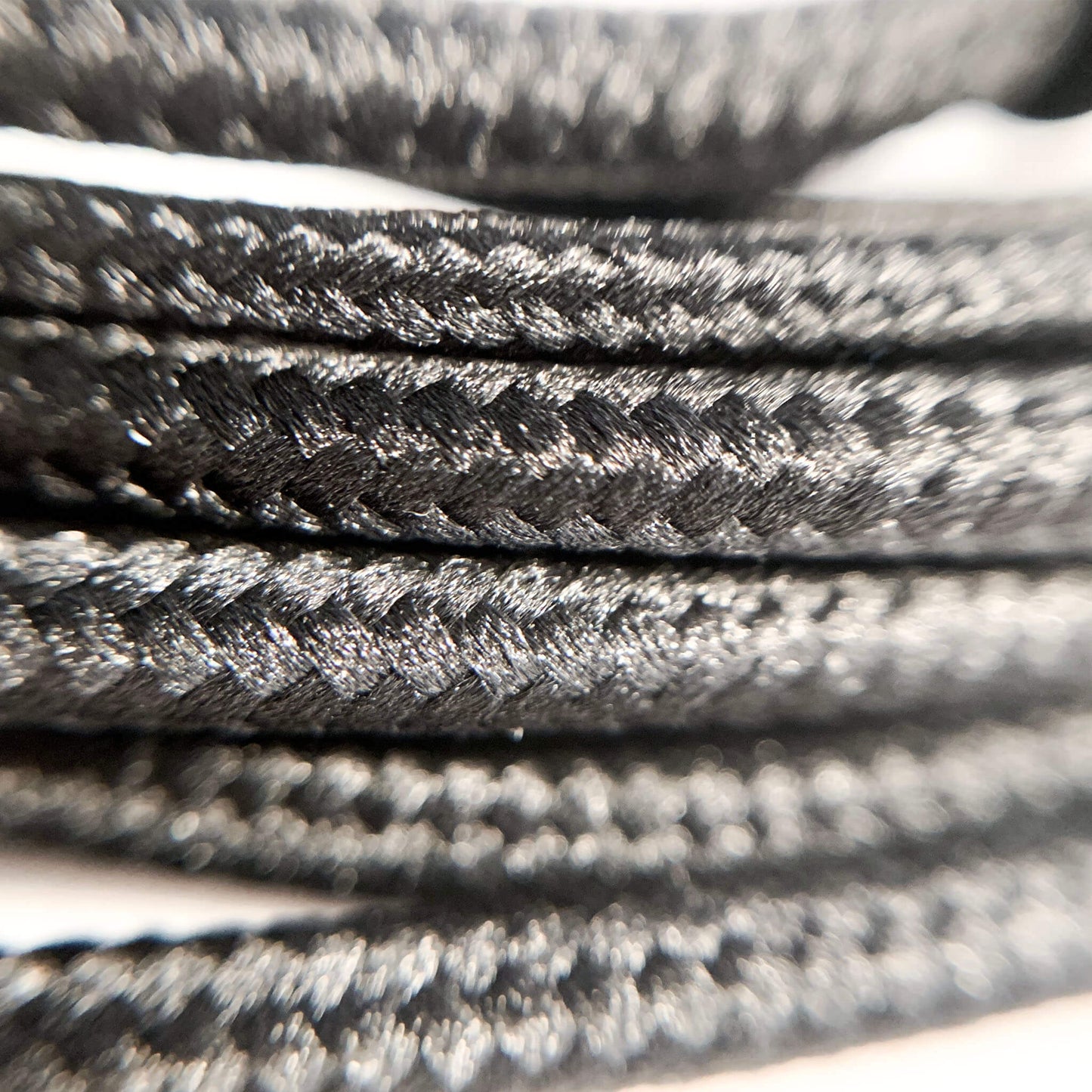 Velcro Tactical Mic & Earpiece Braided Fiber Kit w/ Quick Disconnect (Hirose) - Harris/Tait TP3000/7110/7100/8000/9000 Series