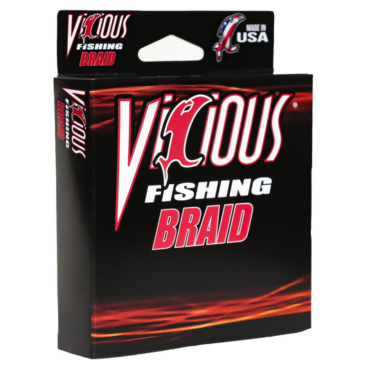 Vicious Standard Yellow Braid - 10 Lb Test