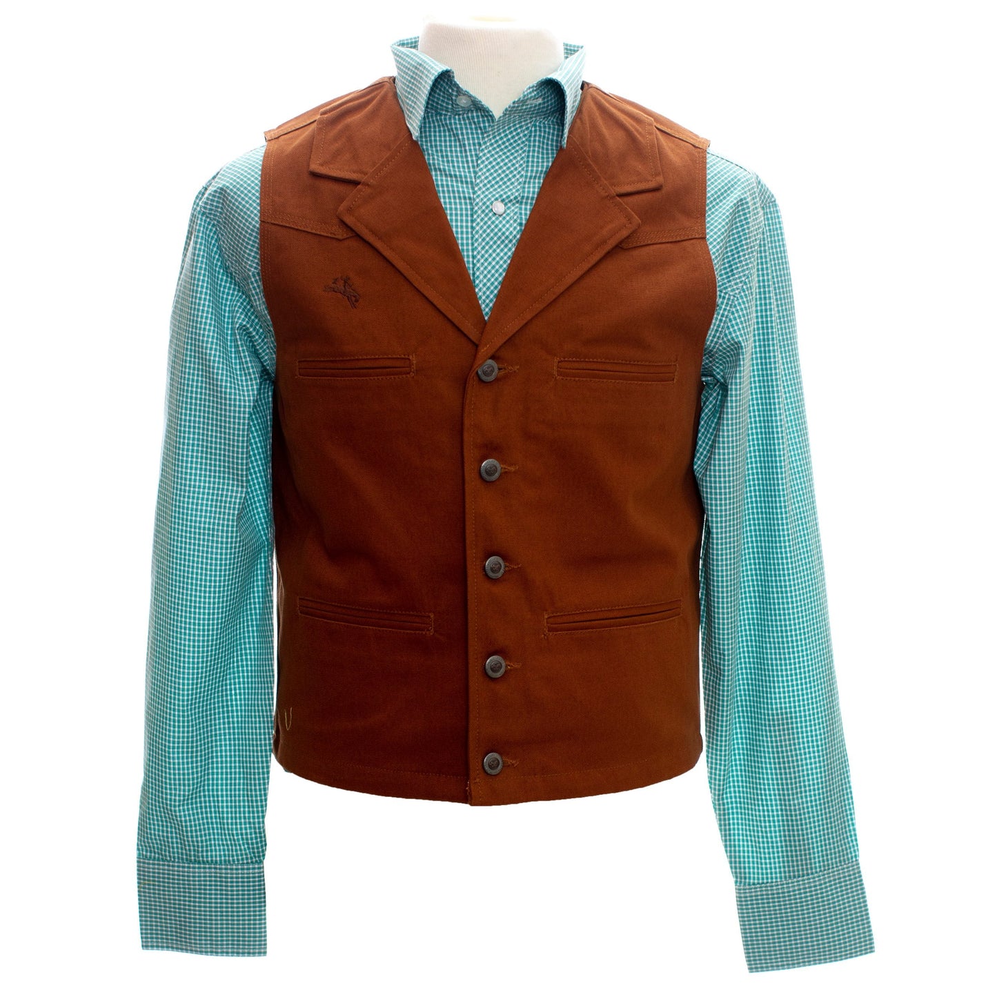 Youth Bronco Canvas Vest