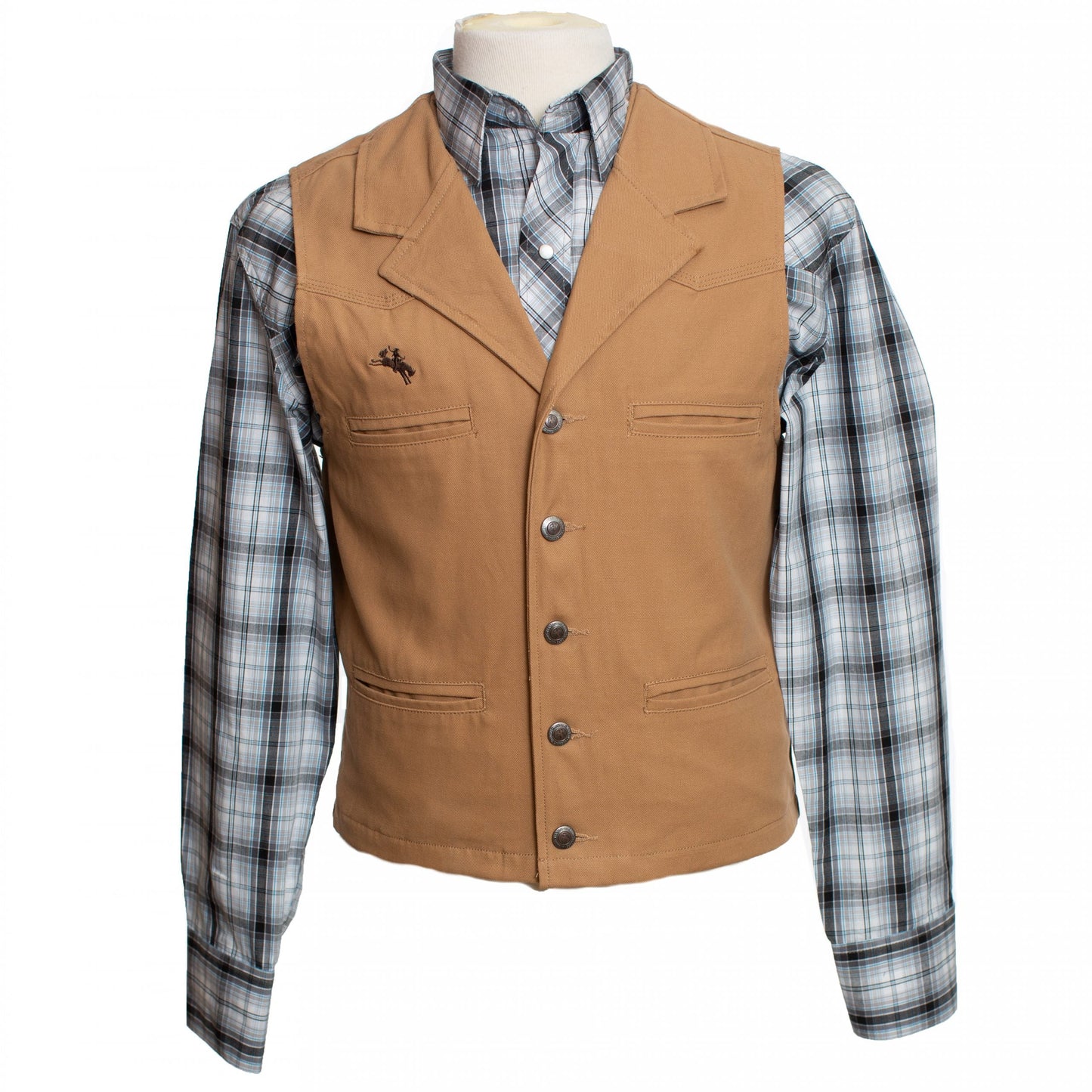 Youth Bronco Canvas Vest