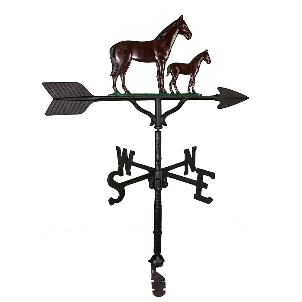 Mare & Colt 32" Weathervane | Patriot Forged in the USA