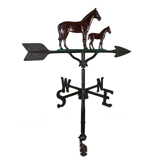 Mare & Colt 32" Weathervane | Patriot Forged in the USA
