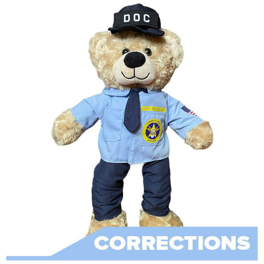 C.O Cuddles Corrections Officer Bear