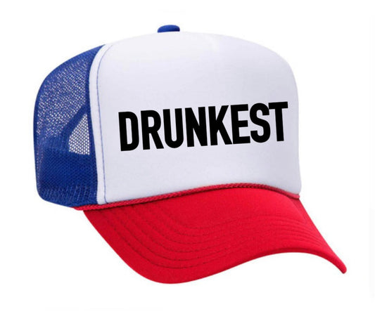 Drunkest Trucker Hat