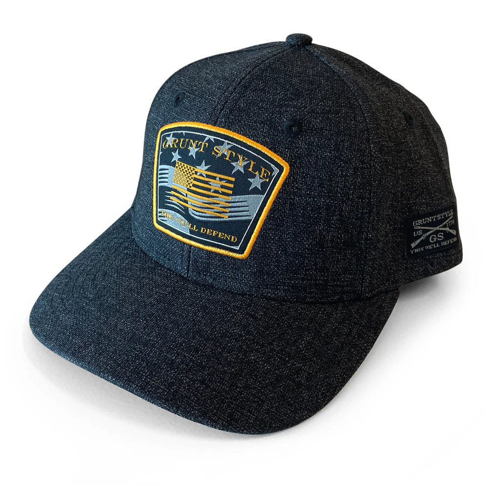 Grunt Style - This We'll Defend Hat - Dark Charcoal