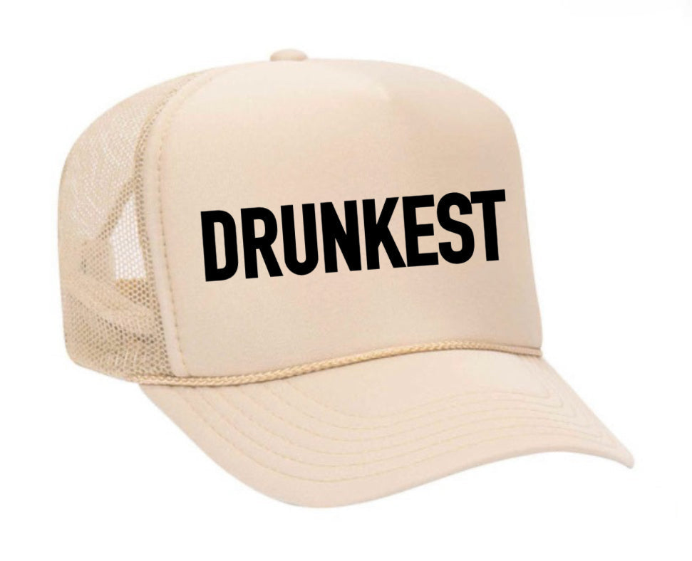 Drunkest Trucker Hat