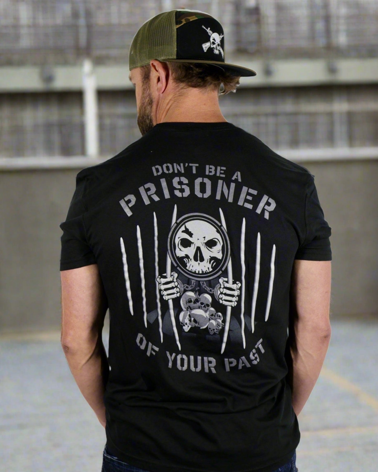 Closeout- Men's Jailbreak Black T-Shirt