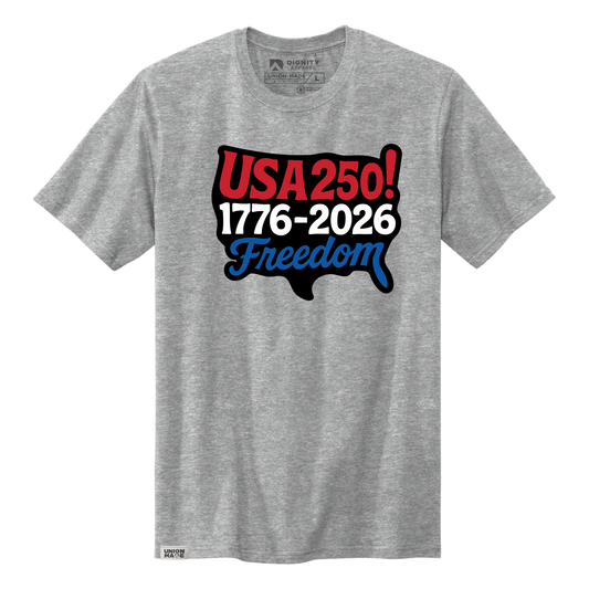 USA 250 Map Tee - Made in the USA