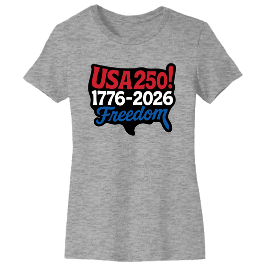 USA 250 Map Tee - Made in the USA