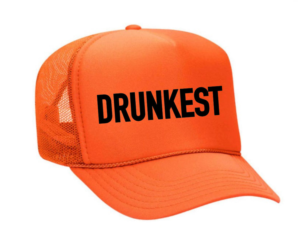 Drunkest Trucker Hat
