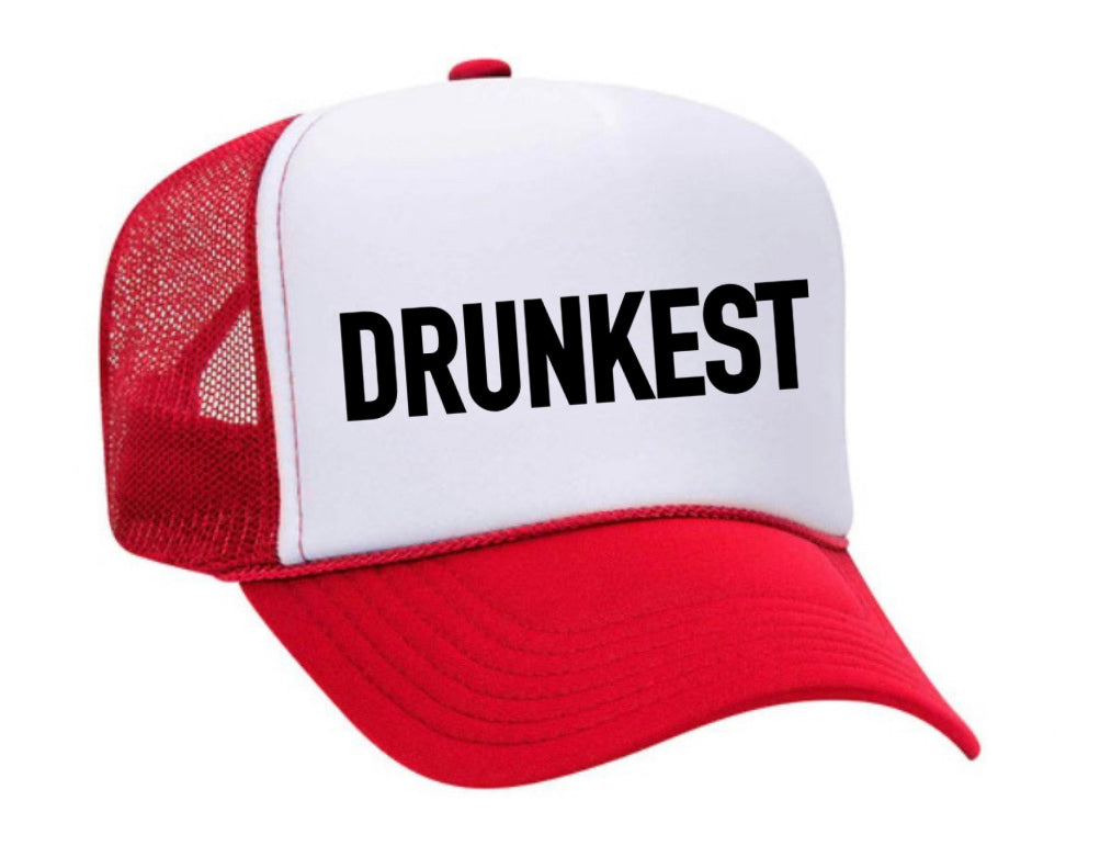 Drunkest Trucker Hat