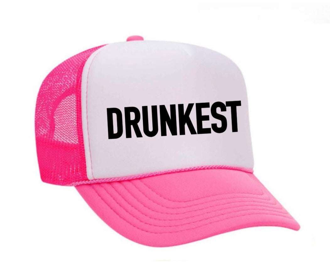 Drunkest Trucker Hat