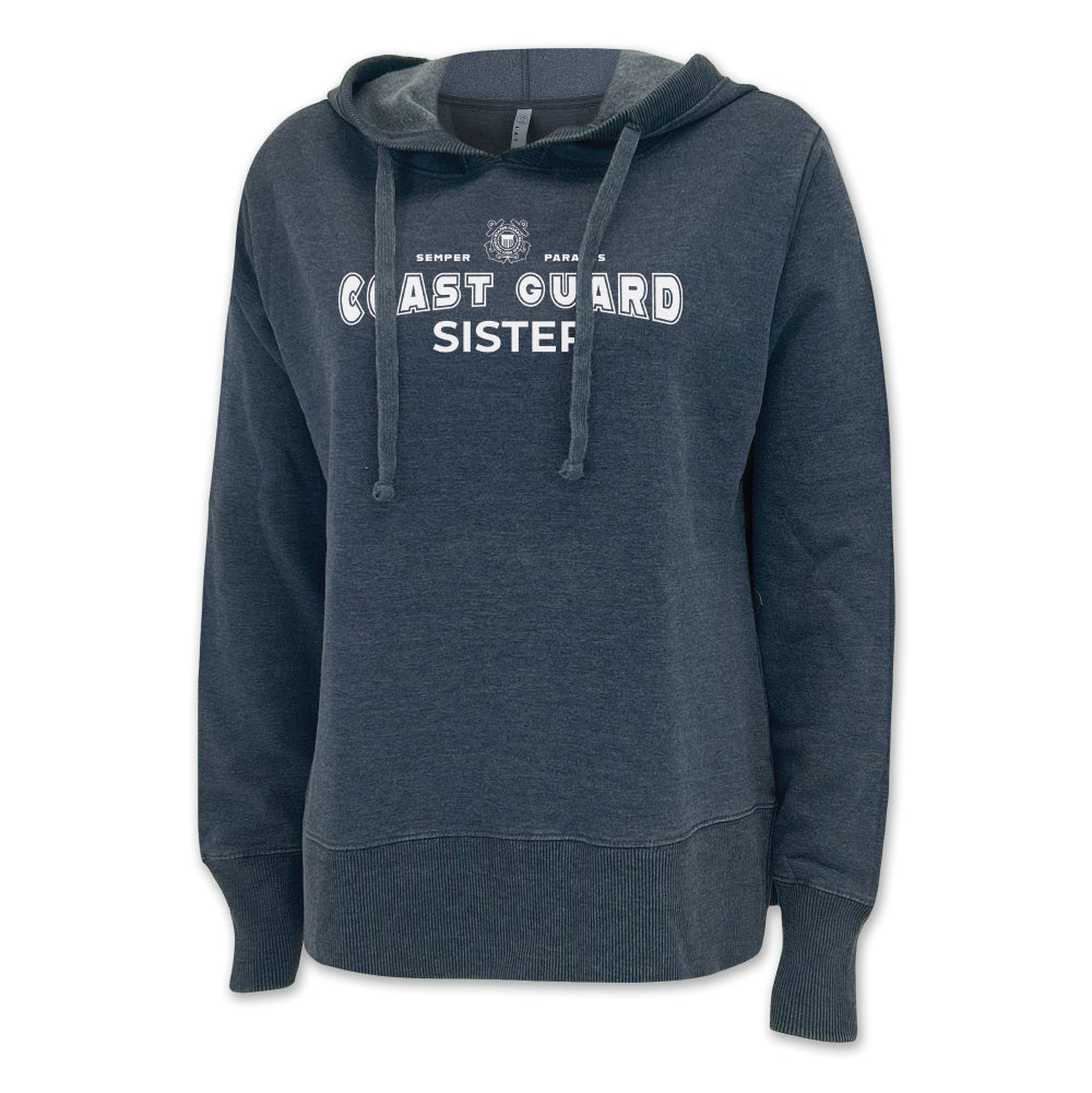 Coast Guard Sister Ladies Hood